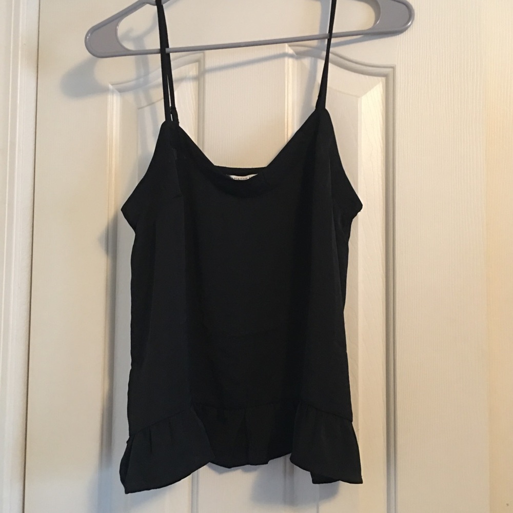 AE Black Ruffle Cami